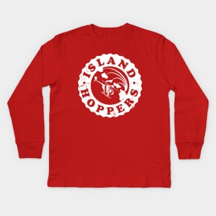 Island Hoppers Classic Distressed Kids Long Sleeve T-Shirt